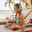 Disney Stitch Aux 3D kabartmalı kablolu kulaklık . ürün görseli