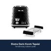 Delonghi CTJ 2103.BK Brillante Siyah Ekmek Kızartma Makinesi. ürün görseli
