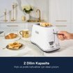Delonghi CTJ 2103.W Brillante Beyaz Ekmek Kızartma Makinesi. ürün görseli