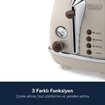 Delonghi CTOV 2103.BG Icona Vintage Krem Ekmek Kızartma Makinesi. ürün görseli