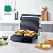 Picture of Homend Grilliant 1343H Glass Surface, 5 Preset Programs, Cast Iron Plate, LED Screen Talking Toaster