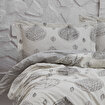 Keep London Dolce Sleep Series 301 Natural Cotton(Doğal Pamuk) Çift Kişilik Nevresim Takımı-Gri. ürün görseli