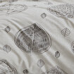 Keep London Dolce Sleep Series 301 Natural Cotton(Doğal Pamuk) Çift Kişilik Nevresim Takımı-Gri. ürün görseli