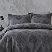Keep London Dolce Sleep Series 302 Natural Cotton(Doğal Pamuk) Çift Kişilik Nevresim Takımı-Antrasit. ürün görseli