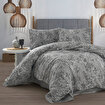 Keep London Home Series 310 Natural Cotton(Doğal Pamuk) Çift Kişilik Nevresim Takımı-Gri. ürün görseli