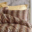 Keep London Home Series 319 Natural Cotton(Doğal Pamuk) Tek Kişilik Nevresim Takımı-Kahverengi. ürün görseli