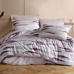 Keep London Home Series 322 Natural Cotton(Doğal Pamuk) Çift Kişilik Nevresim Takımı-Lila. ürün görseli