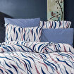 Keep London Home Series 324 Natural Cotton(Doğal Pamuk) Çift Kişilik Nevresim Takımı-Mavi. ürün görseli