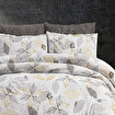 Keep London Home Series 329 Natural Cotton(Doğal Pamuk) Tek Kişilik Nevresim Takımı-Gri. ürün görseli