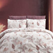 Keep London Home 331 Series Natural Cotton(Doğal Pamuk) Tek Kişilik Nevresim Takımı-Pudra. ürün görseli