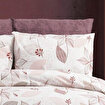 Keep London Home 331 Series Natural Cotton(Doğal Pamuk) Tek Kişilik Nevresim Takımı-Pudra. ürün görseli