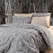 Keep London Home Series 332 Natural Cotton(Doğal Pamuk) Çift Kişilik Nevresim Takımı-Gri. ürün görseli