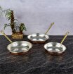 Keep London Kitchen Copper Hitit Serisi 3 'lü El Yapımı Özel Tasarım Bakır Tava Seti. ürün görseli