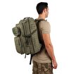 45 Litre Lazer Kesim Outdoor Sırt Çantası – Haki resmi