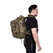 45 Litre Lazer Kesim Outdoor Sırt Çantası – TSK Askeri Kamuflaj resmi