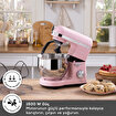 Karaca Mastermaid Chef Pro Çift Kollu Hamur Yoğurma Makinesi Pink 1500W 5L. ürün görseli