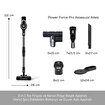 Karaca Vantuz Power Force Pro 2 in 1 Şarj Edilebilir Dik Süpürge Matte Black Silver. ürün görseli