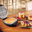 Karaca Funday Çıkarılabilir Plakalı Waffle Makinesi 1000W Redgold. ürün görseli