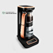 Karaca Çaysever Robotea Pro 4 in 1 Konuşan Otomatik Cam Çay Makinesi Su Isıtıcı ve Filtre Kahve Demleme Makinesi 2500W Black Copper. ürün görseli