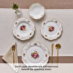 Picture of Karaca Forever Bone Antique 24 Parça 6 Kişilik Yemek Takımı