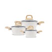 Picture of Karaca Swıss Crystal 6 Parça Midi Tencere Seti Creamy