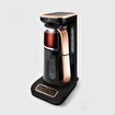 Karaca Çaysever Robotea Pro Quartz 4 in 1 Konuşan Otomatik Çay Makinesi Su Isıtıcı ve Filtre Kahve Demleme Makinesi 2500W Black Copper. ürün görseli