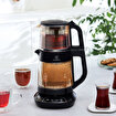 Karaca Çaysever 3 in 1 Konuşan Renkli Camlı Çay Makinesi Su Isıtıcı ve Mama Suyu Hazırlama 1700W Agate. ürün görseli