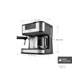 Karaca Coffee Art 2 in 1 Espresso ve Filtre Kahve Makinesi 1,5L 1800W. ürün görseli
