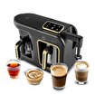 Picture of Karaca Hatır Plus Barista Steel 6-in-1 Talking Latte, Cappuccino & Ember Turkish Coffee Machine – Mineral Gold