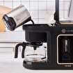 Picture of Karaca Hatır Plus Barista Steel 6-in-1 Talking Latte, Cappuccino & Ember Turkish Coffee Machine – Mineral Gold