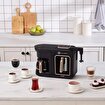 Picture of Karaca Hatır Plus Barista Steel 6-in-1 Talking Latte, Cappuccino & Ember Turkish Coffee Machine – Mineral Gold