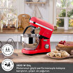 Karaca Mastermaid Chef Pro Çift Kollu Hamur Yoğurma Makinesi Rudolph Red 1500W 5L. ürün görseli