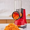 Cookplus Mutfaksever 2in1 Doğrayıcı ve Sorbe Makinesi Kırmızı. ürün görseli