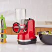 Cookplus Mutfaksever 2in1 Doğrayıcı ve Sorbe Makinesi Kırmızı. ürün görseli