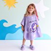 Milk&Moo Çocuk Panço ve Ev Terliği Pırıltılı Deniz Kızı. ürün görseli