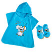 Picture of Milk&Moo Kids Poncho and House Slippers Cool Koala