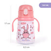 Milk&Moo Çelik Küçük Çocuk Matarası Çançin 360 ml. ürün görseli