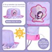 Milk&Moo Küçük Deniz Kızı Ayarlanabilir Yazlık Bebek Şapkası 0-18 Ay. ürün görseli