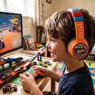 Mattel Hotwheels Mikrofonlu Bluetooth Kulaklık Kablosuz Çocuk Kulaklığı Lisanslı. ürün görseli