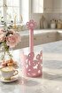 Picture of Mayer  Decorative Floral Paper Towel Holder Pink