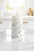 Picture of Mayer Decorative Floral Paper Towel Holder White