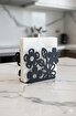 Picture of Mayer Decorative Floral Napkin Holder Black