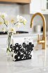 Picture of Mayer Decorative Floral Napkin Holder Black