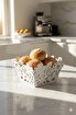 Picture of Mayer Decorative Floral Bread Basket White