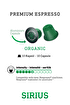 Picture of Sirius Premium Capsule Coffee, Organic (Density No 6) 55 G