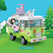 Ogi Mogi Toys Eğitici Bloklar Işıklı Yeşil Karavan 304 Parça, Lego Uyumlu Yapı Seti. ürün görseli