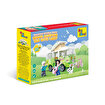 Ogi Mogi Toys Eğitici Bloklar Işıklı Yeşil Karavan 304 Parça, Lego Uyumlu Yapı Seti. ürün görseli