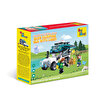 Ogi Mogi Toys Eğitici Bloklar Işıklı Mavi Karavan 298 Parça, Lego Uyumlu Yapı Seti. ürün görseli