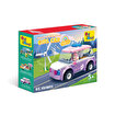 Ogi Mogi Toys Eğitici Bloklar Kız Arabası 136 Parça, Lego Uyumlu Yapı Seti. ürün görseli