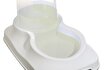 Picture of Pet Plastart Container Food Pet / Water With Chamber  Whıte 38 X 38 X 35 / 3,5 Lt